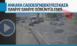 Ankara Caddesi üzerinde feci kaza! 1 ölü, 1 yaralı