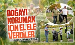 Manavpınarı’nda çevre temizliği etkinliği