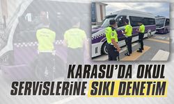Karasu’da okul servislerine sıkı denetim