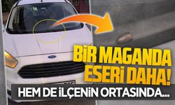 Felaketin eşiğinden dönüldü: Hareket halindeyken isabet etti!