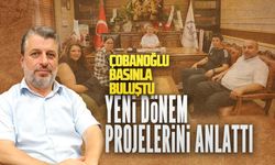 Müftü Çobanoğlu, ilçe basınıyla bir araya geldi
