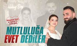 Muhammet Yusuf ve Sudenaz hayatlarını birleştirdi
