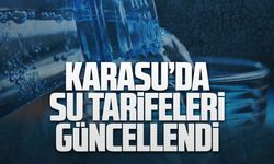 Karasu’da su tarifeleri güncellendi