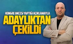 Semih Karakaş, kongre öncesi adaylıktan çekildi