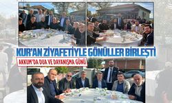 Akkum yine birlik ve beraberlik için toplandı
