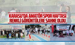 Karasu’da Amatör Spor Haftası renkli görüntülere sahne oldu