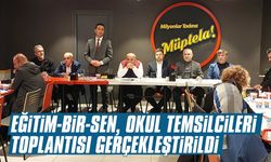 Eğitim-Bir-Sen, okul temsilcileri toplantısı gerçekleştirildi