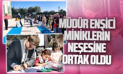 Müdür Enşici, miniklerin neşesine ortak oldu