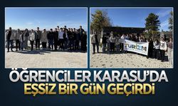 Geyve Sinan Bey Mesleki ve Teknik Anadolu Lisesi öğrencileri Karasu’da