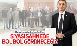 İYİ Parti İlçe Başkanı Şentürk mazbatasını aldı