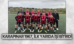 Karapınar 1967, ilk yarıda işi bitirdi