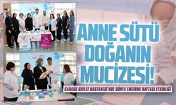 Karasu Devlet Hastanesi’nde Dünya Emzirme Haftası etkinliği