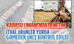 Karasu Limanı’nda bitki sağlığı denetimi yapıldı