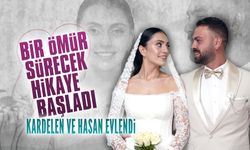 Kardelen Derin ve Hasan Şentürk dünyaevine girdi
