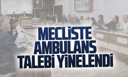 Mecliste ambulans talebi yinelendi
