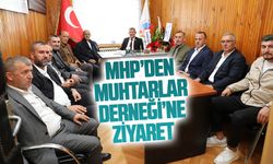 MHP’den, Muhtarlar Derneği’ne ziyaret