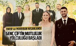 Onur ve Mihriban evliliğe ilk adımı attı