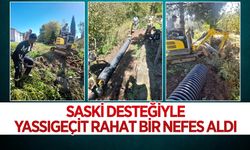 Yassıgeçit Mahallesi'nin kanalizasyon sorunu çözüldü