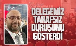 Terzioğlu: Delegemiz tarafsız duruşunu gösterdi