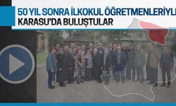 50 yıl sonra öğretmenleriyle bir araya geldiler