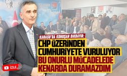 Ümit Dikbayır ve Ayça Taşkent Karasu'da konuştu