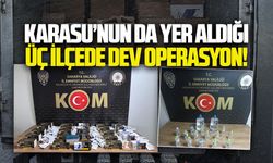 Polisten kaçak tütün ve alkol baskını