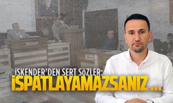 Hakkı İskender, gergin geçen meclis toplantısının ardından açıklamada bulundu