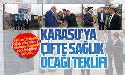 Sarı ve Özdemir sağlık yatırımlarını inceledi yeni teklifleri görüştü