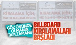 Karasu’da billboardlar kiralamaya açıldı
