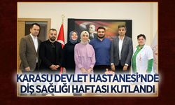 Karasu Devlet Hastanesi’nde Diş Sağlığı Haftası kutlandı