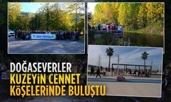 Doğaseverler kuzeyin cennet köşelerinde buluştu