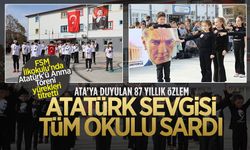 FSM İlkokulu’ndan 10 Kasım’da Duygu Yüklü Anma Programı