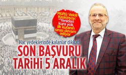 Hac yedek başvuruları 5 Aralık’ta sona eriyor
