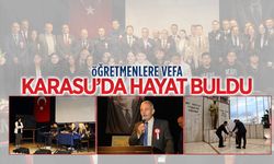 Karasu’da 24 Kasım Öğretmenler Günü programı düzenlendi