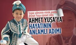 Togay ailesinin minik prensi Ahmet Yuşa sünnet oldu
