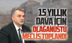Karasu Belediyesi, 15 yıllık dava için olağanüstü toplandı