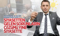 İYİ Parti İlçe Başkanı Osman Şentürk, hedeflerini açıkladı