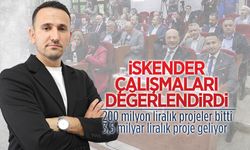 İlçe Başkanı Hakkı İskender çalışmaları değerlendirdi