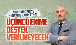 Karasu Ziraat Odası Başkanı Arık’tan ÇKS ve münavebe uyarısı