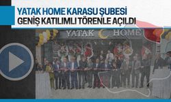 Yatak Home Karasu bayii, geniş katılımlı törenle açıldı