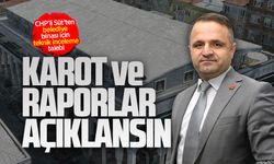 CHP’li Süt’ten belediye binası için teknik inceleme talebi