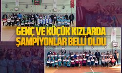 Genç ve küçük kızlarda şampiyonlar belli oldu