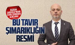 Başkan Sarıoğlu’ndan zehir zemberek açıklama