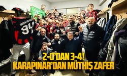 Karapınar geriden geldi, deplasmanda kazandı