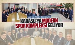 Karasu’ya dev spor yatırımının sözleşmesi imzalandı