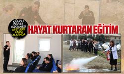 Karasu Devlet Hastanesi’nde afet planı kapsamında eğitim