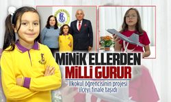 İnönü İlkokul öğrencisinin projesi finale taşıdı