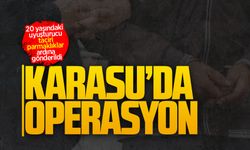 Karasu’da bonzai operasyonu