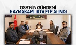 Cuma günü OSB Yönetim Kurulu Toplantısı yapıldı