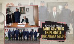 Kaymakam Arslan’dan Sahil Güvenlik Komutanlığı’na ziyaret